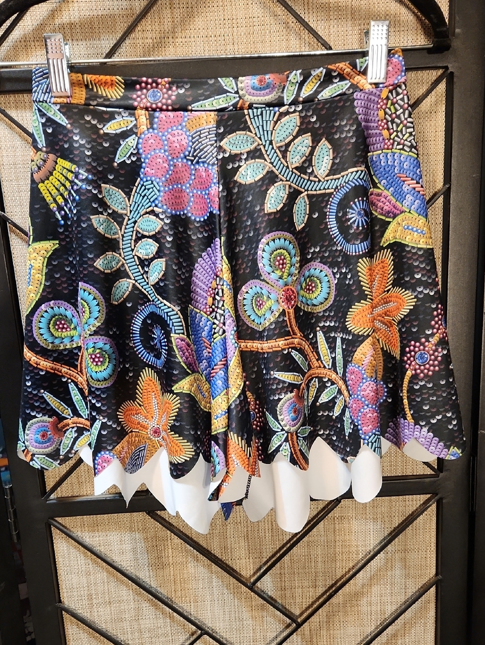 NWT Blackmilk Not Actually Sequin Scalloped Shorts